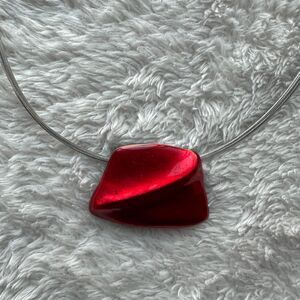 Unbranded Women's Red and Silver Jewellery